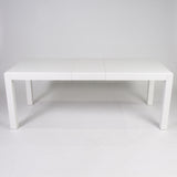Magnus White 6-8 seater dining table