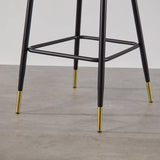 Marilyn bar stool - set of 2 - pink velvet - Laura James