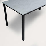 Milo Marble Top 6 Seater Dining Table - Laura James