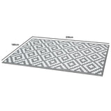Outlet - Outdoor Rug - 160Cm X 230Cm - Geometric Print - Laura James