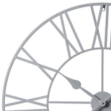 Skeleton Clock – Grey – 80cm - Laura James