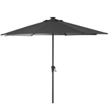 Outlet - Round 2.7m Parasol - Grey - Laura James