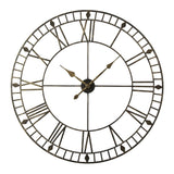 Skeleton Clock – Black and Gold – 100cm - Laura James