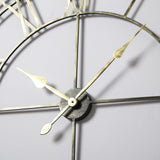 Skeleton Clock – Black and Gold – 100cm - Laura James