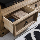 Solid Wood TV Unit - Pine - Laura James