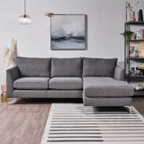 Taylor Grey Corner Sofa - Laura James