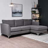 Taylor Grey Corner Sofa - Laura James