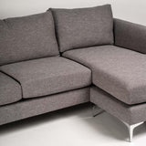 Taylor Grey Corner Sofa - Laura James