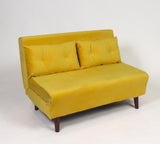 Una double sofa bed - yellow - Laura James