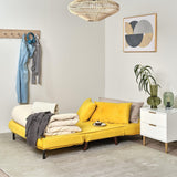 Una double sofa bed - yellow - Laura James