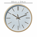 Outlet - Wall clock - gold - Laura James