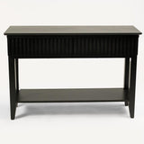 Outlet - Willow Console Table Stained Black - Laura James