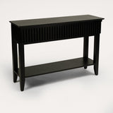 Outlet - Willow Console Table Stained Black - Laura James