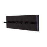 Willow Wooden Coat Rack - Black - Laura James