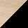Pale Oak Top with Black Legs is selected
