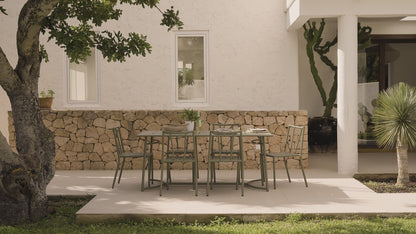 Wilder 6 Seater Metal Garden Dining Set - Laura James 