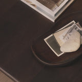 Epwell 40cm Serving Dish - Coffee Brown Mango Wood - Laura James 