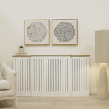 Elspeth Extending Radiator Cover - Whitewash Oak - Laura James 