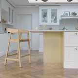 Ella Pale Oak Bar Stool - Laura James 