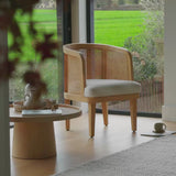 Willow Classic Oak Accent Chair - Laura James