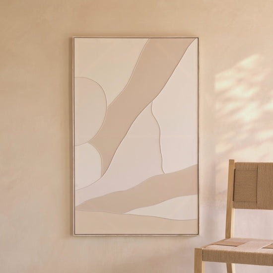Fray 110x70cm Patchwork Wall Art - II - Laura James 