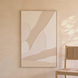 Fray 110x70cm Patchwork Wall Art - II - Laura James 