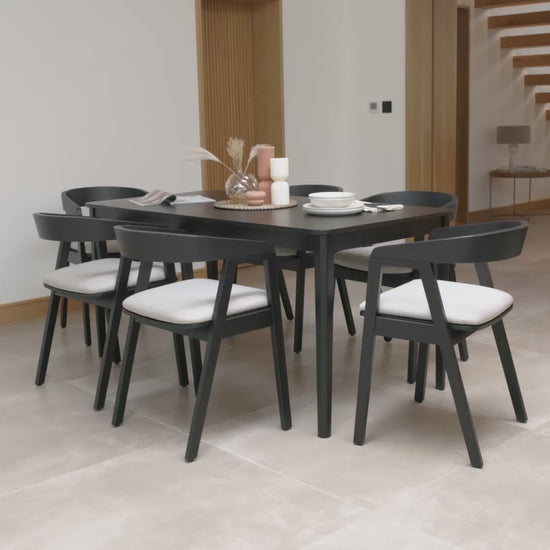 Paul_160-220cm_Extending_Dining_Table_Black_Oak_Ella_Carver_Black_Dining_Chairs_Fawn_Linen-91 - Laura James