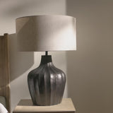 Radford Black Bronze Metal Table Lamp Base - 31cm - Laura James 