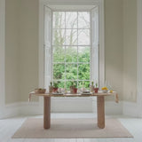 Imogen Chalked Mango Wood Rectangular Dining Table - 190cm - Laura James