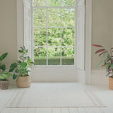 Eluru 120x170cm PET Rug - Off White & Clay - Laura James