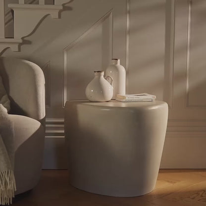 Alder Concrete Coffee Table - Sand - Laura James