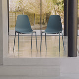 Wren Dining Chairs - Set of 2 - Blue- Laura James 
