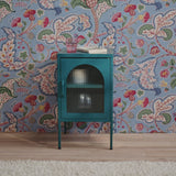 Conan Metal Bedside Table - Lagoon Teal - Laura James