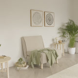 Una Single Sofa Bed - Soft Beige - Laura James 
