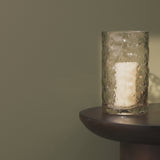 Fiorana Glass Hurricane - Set of 2 - Driftwood - Laura James 