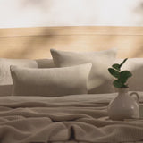Yelden 35x55cm Scatter Cushion Cover - Mink Taupe - Laura James