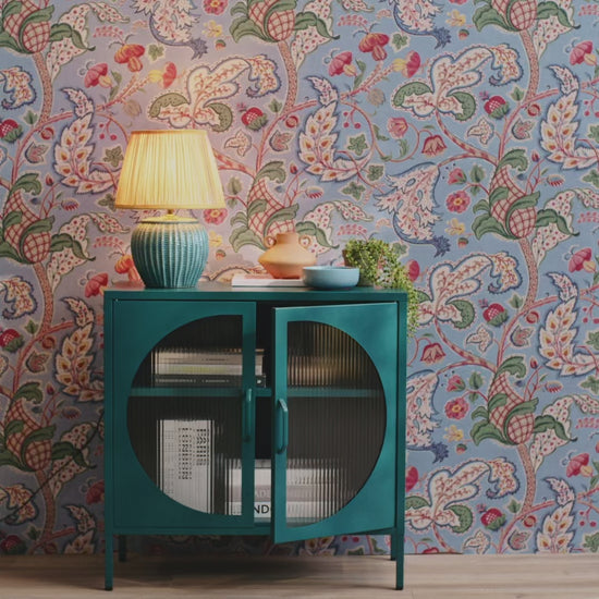 Conan 2 Door Sideboard - Lagoon Teal - Laura James