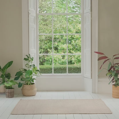 Atcham Sand Small Wool Rug - Laura James