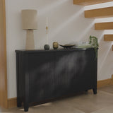 Raleigh 3 Door Large Sideboard - Black Oak - Laura James