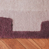 Redburn 200x290cm Wool/ Cotton Rug - Burgundy Red and Natural - Laura James 
