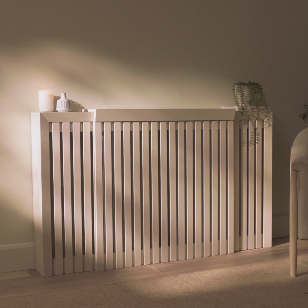 Merida Extending Radiator Cover - Oatmeal - Laura James