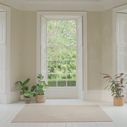 Atcham Medium Sand Wool Rug - Laura James