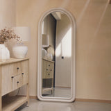 Ashridge 170x70cm Arch Long Wall Mirror - Oatmeal - Laura James 