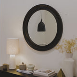 Langton 75cm Wooden Mirror - Natural - Laura James