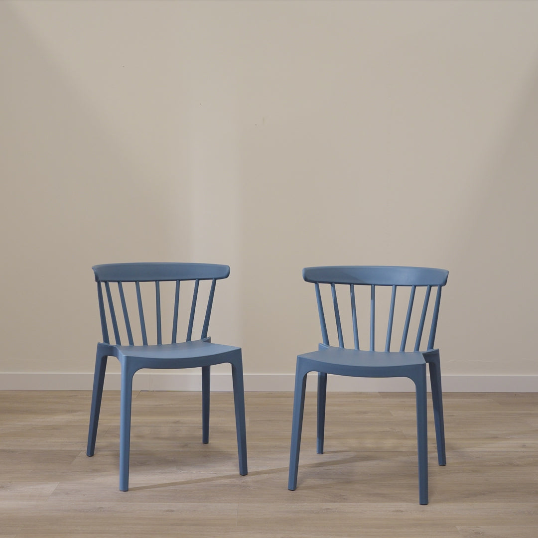 Agatha Blue Dining Chairs - Set of 2
- Laura James 