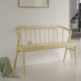 Mabel 3 Seater Bench - Pale Oak - Laura James 