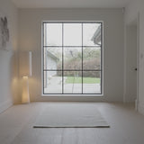 Atcham Black/Natural Pebble Wool and Cotton Rug