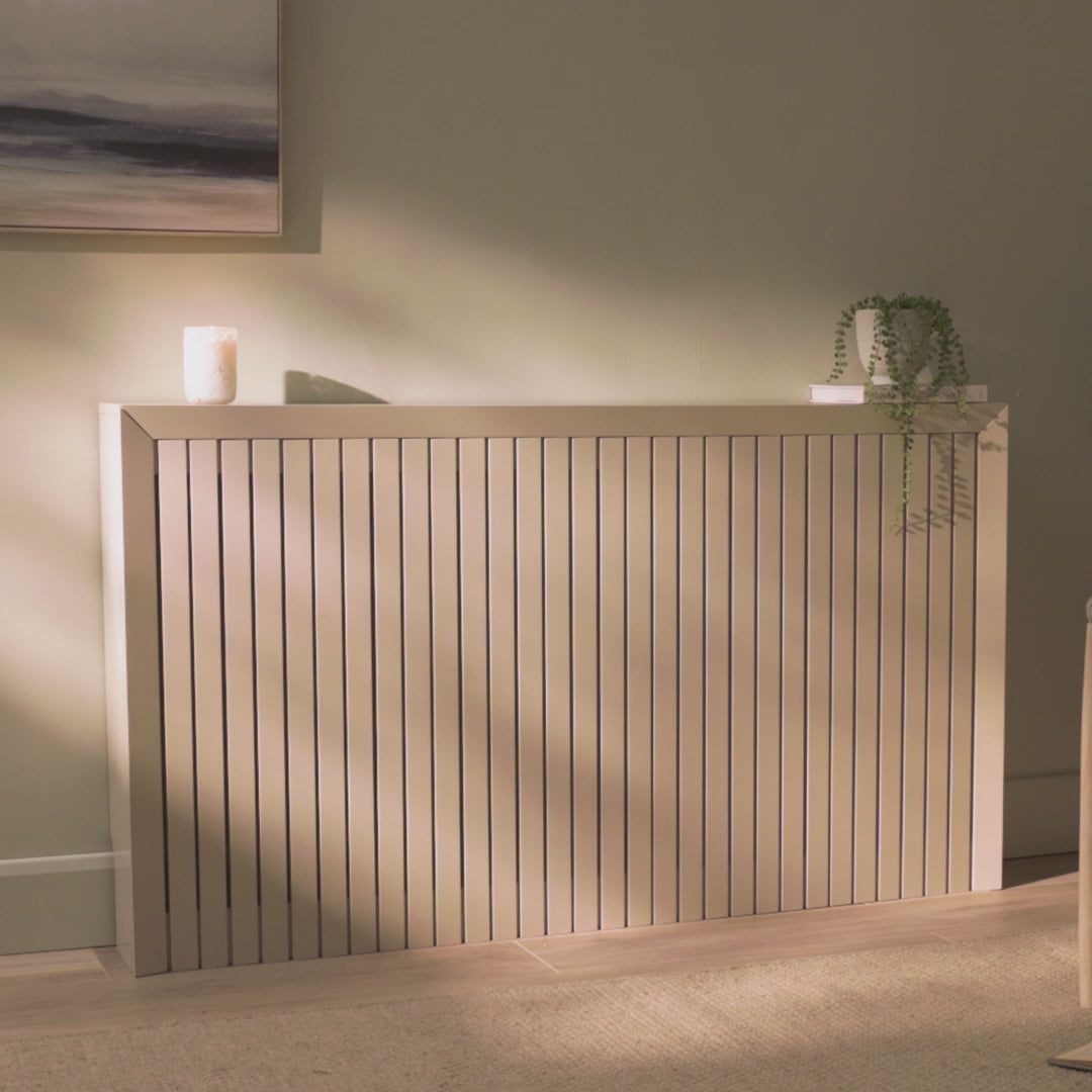 Merida Large Radiator Cover - Oatmeal - Laura James