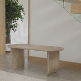 Imogen Chalked Mangowood Coffee Table - Laura James