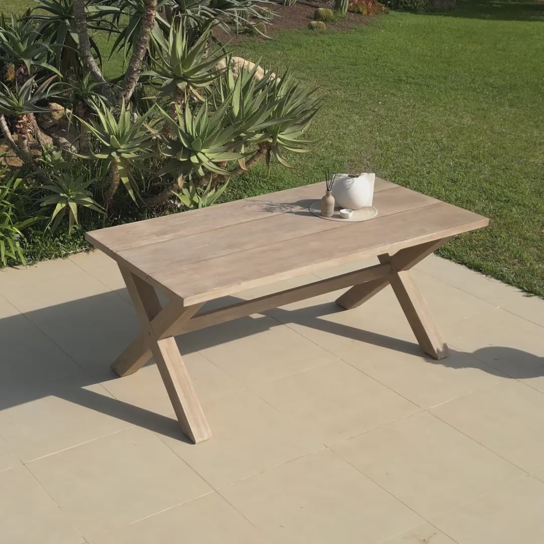 Charlotte Wooden Rectangular Dining - Laura James